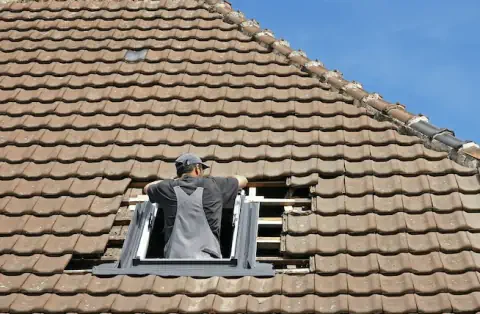 Pose de velux - Le Tilleul